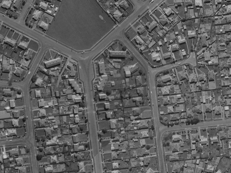 32 Tika Street from the air, 1970-1974
