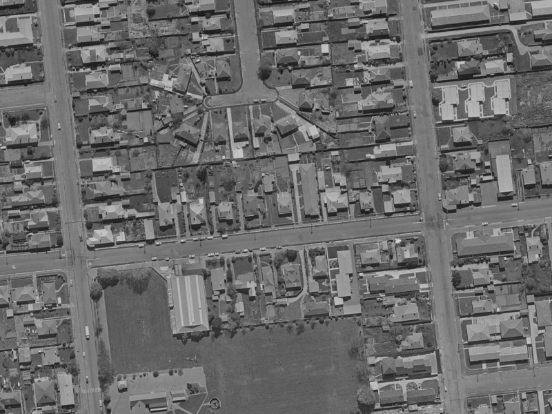 66 Elizabeth Street from the air, 1970-1974