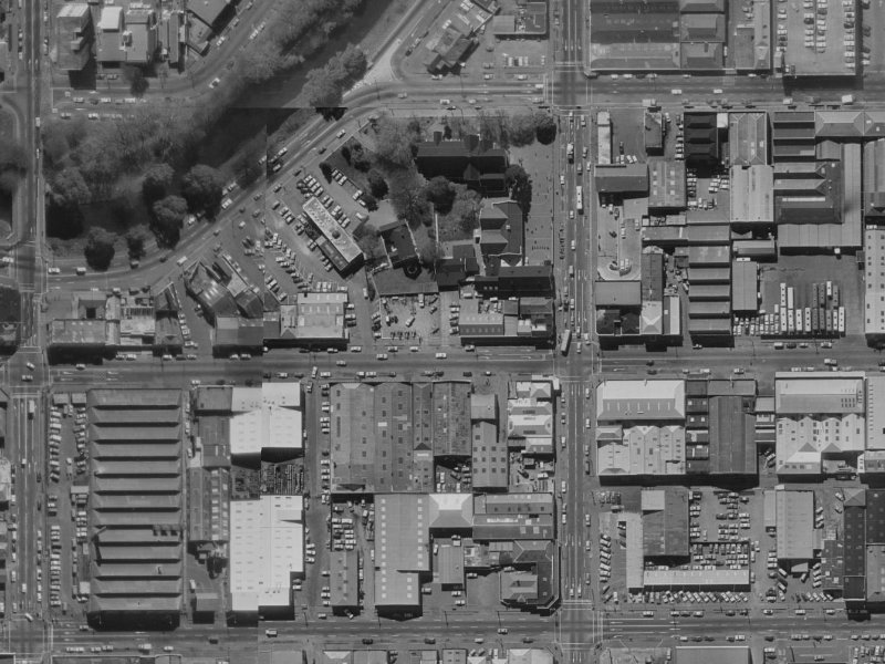 120-116 Tuam Street from the air, 1970-1974