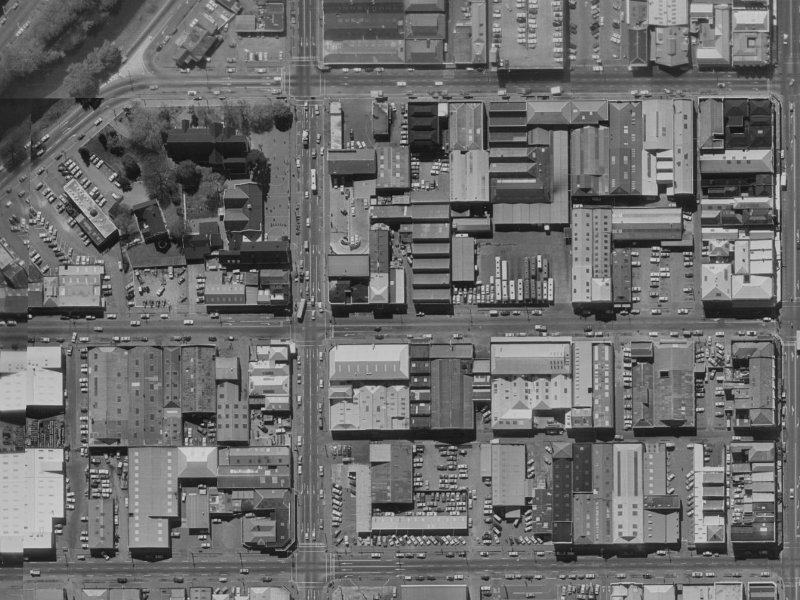 111 Tuam Street from the air, 1970-1974