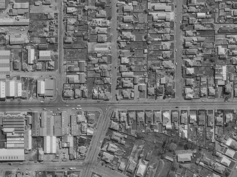 90 Nursery Road from the air, 1970-1974