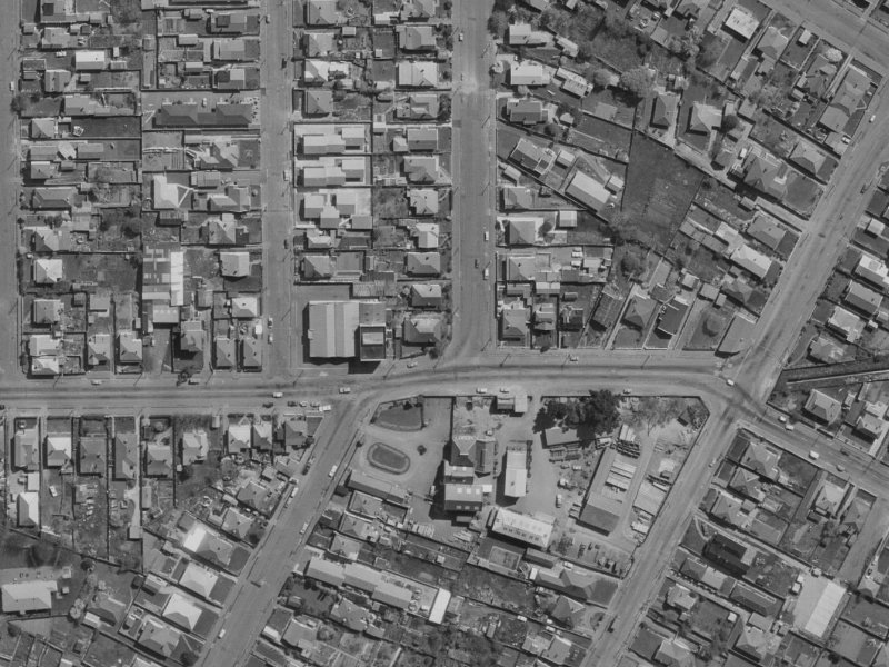 1 England Street from the air, 1970-1974