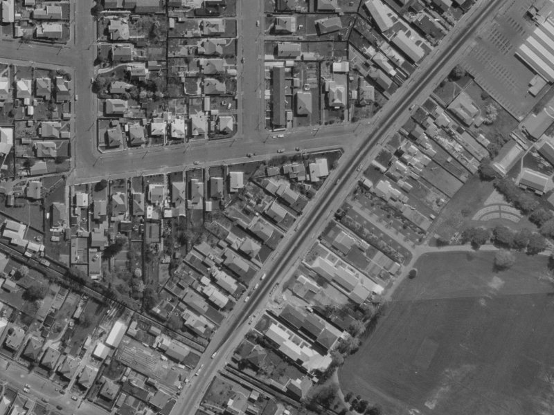 175 Aldwins Road from the air, 1970-1974