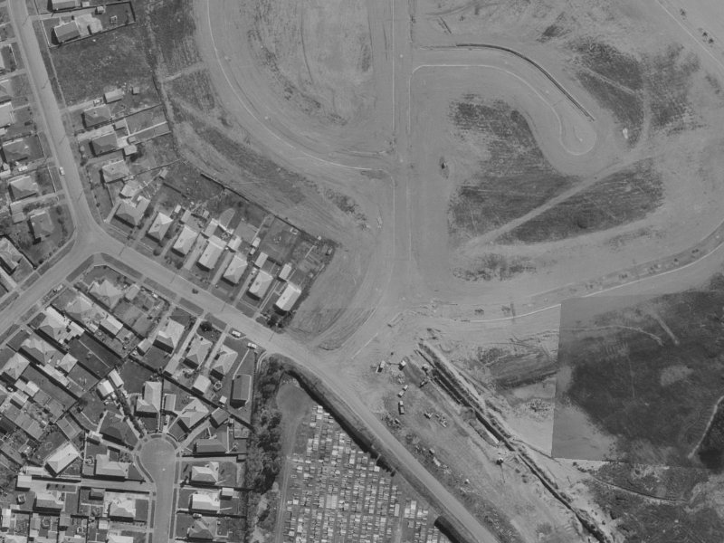 5 Korora Street from the air, 1970-1974