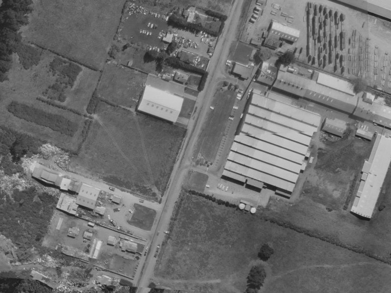 176 Maces Road from the air, 1970-1974