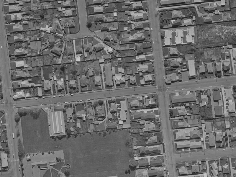 62 Elizabeth Street from the air, 1970-1974