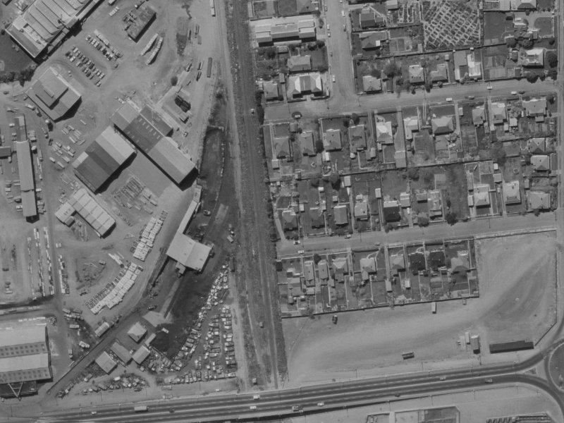 6 Mayfair Street from the air, 1970-1974
