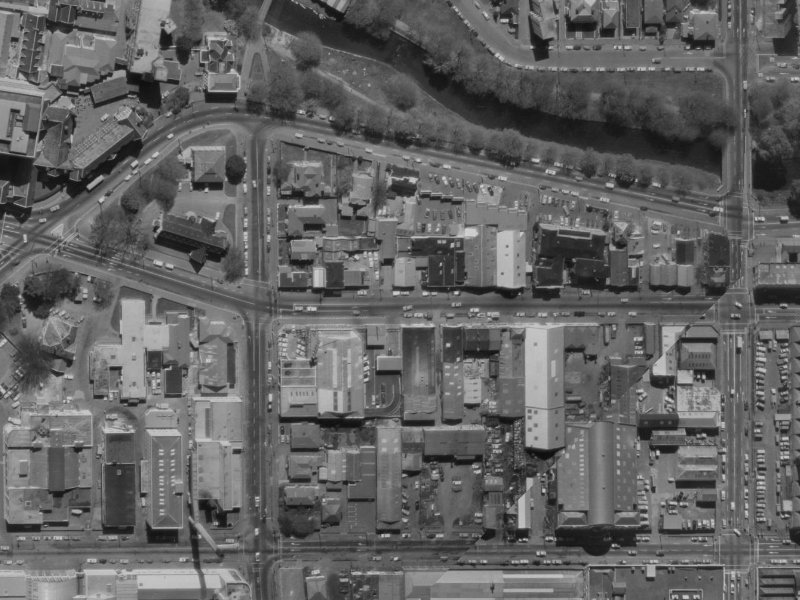 31 Tuam Street from the air, 1970-1974