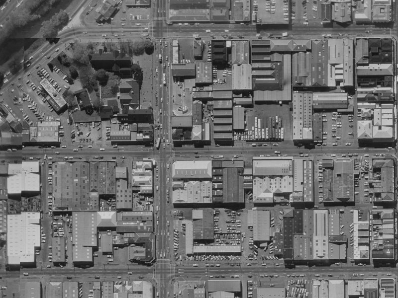 133 Tuam Street from the air, 1970-1974