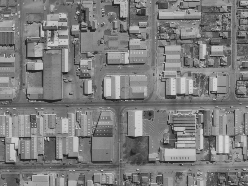 409 Tuam Street from the air, 1970-1974