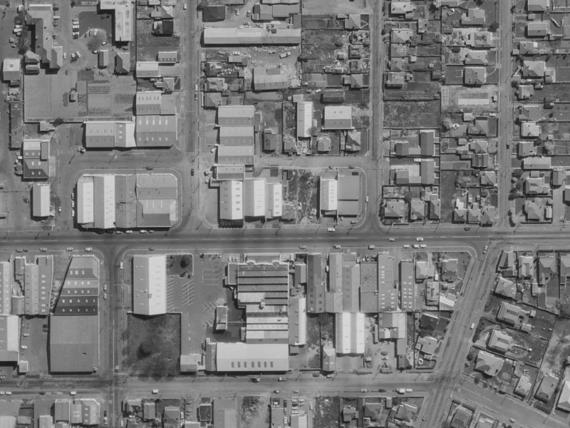 427 Tuam Street from the air, 1970-1974