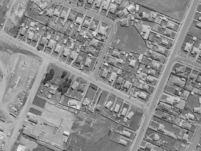 10 Roberts Road from the air, 1970-1974