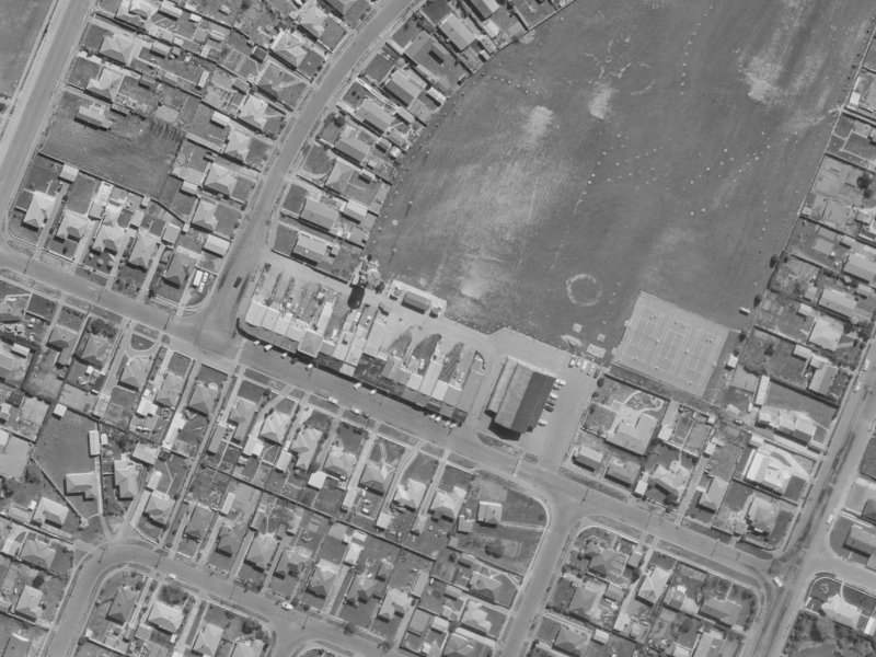 24 Wycola Avenue from the air, 1970-1974