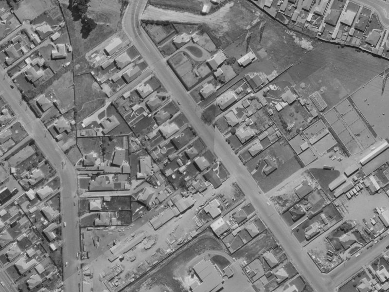 59 Epsom Road from the air, 1970-1974