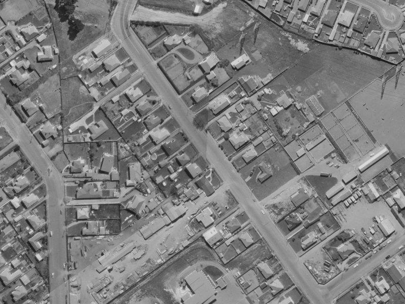 52A Epsom Road from the air, 1970-1974