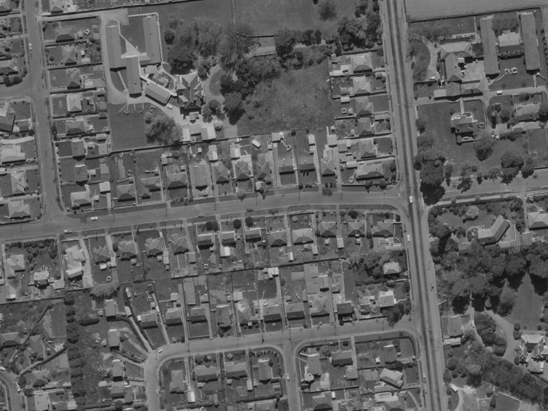 42E Suva Street from the air, 1970-1974