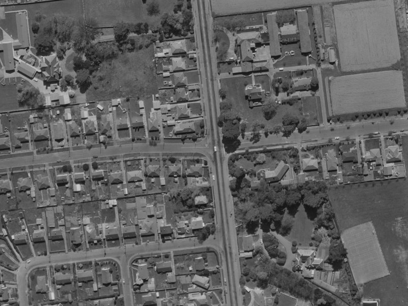 52 Suva Street from the air, 1970-1974