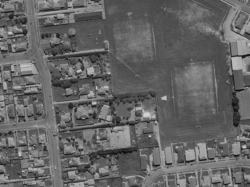 67 Middleton Road from the air, 1970-1974