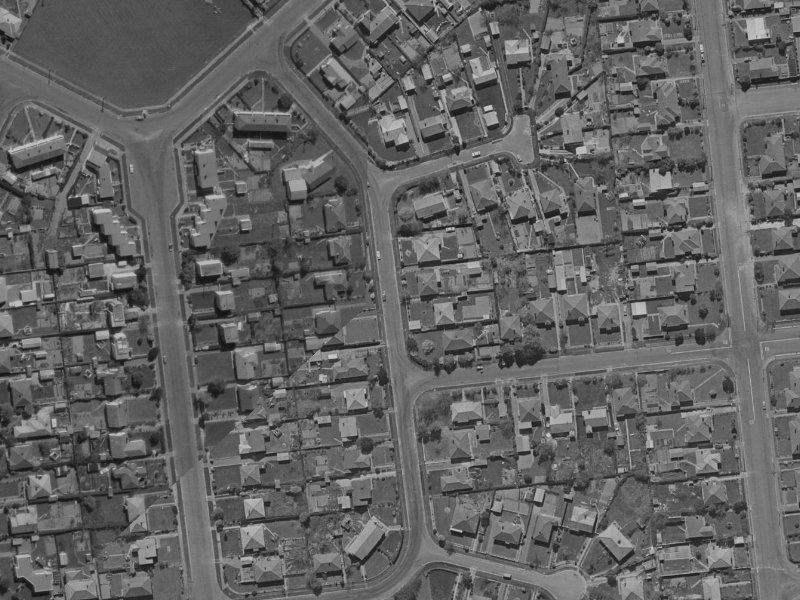 16 Centennial Avenue from the air, 1970-1974