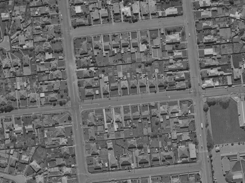 112 Elizabeth Street from the air, 1970-1974