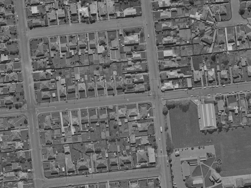 98 Elizabeth Street from the air, 1970-1974