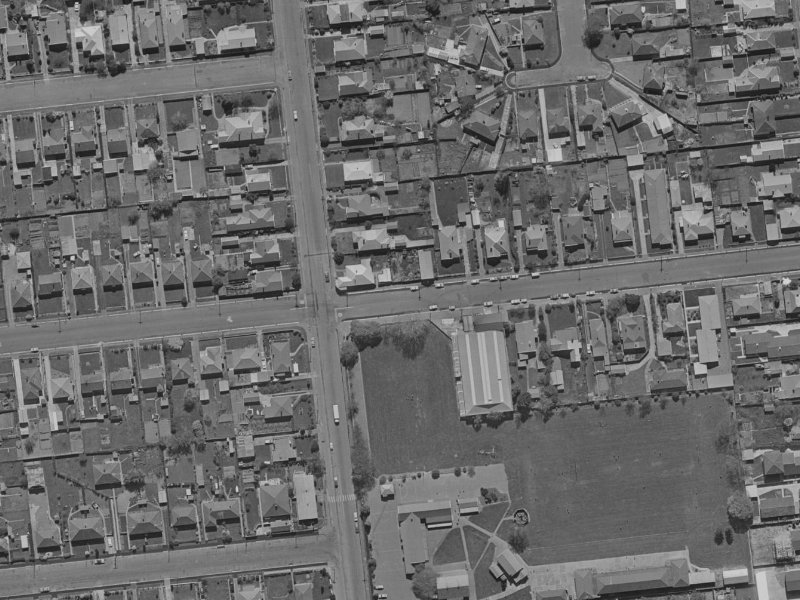 78 Elizabeth Street from the air, 1970-1974