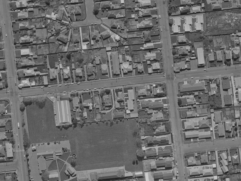 61 Elizabeth Street from the air, 1970-1974
