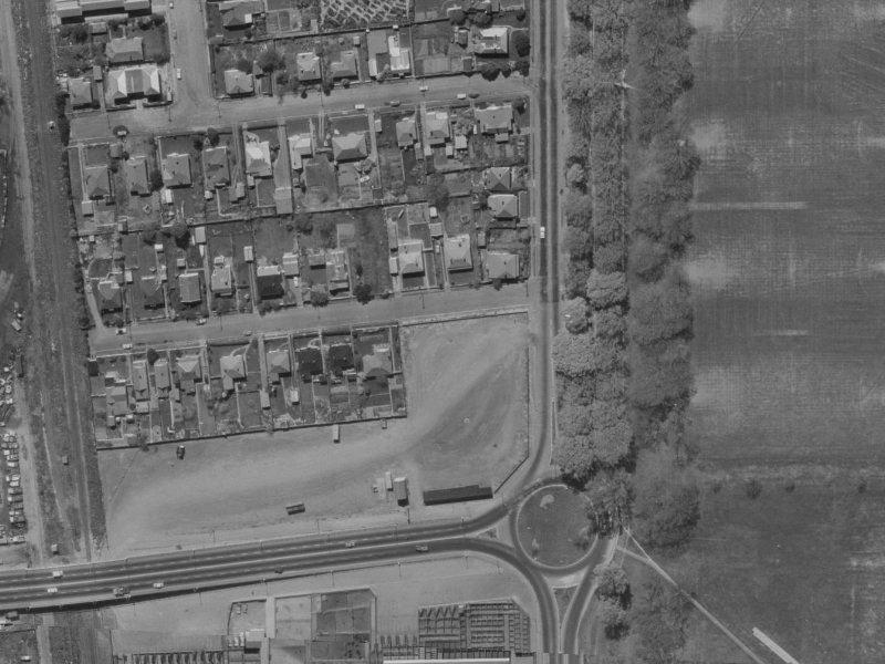 61 Deans Avenue from the air, 1970-1974