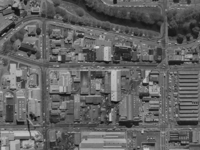 48 Tuam Street from the air, 1970-1974
