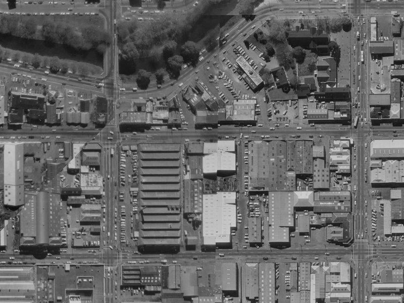 96H Tuam Street from the air, 1970-1974