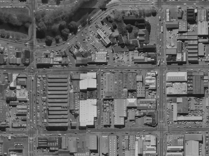 3/112 Tuam Street from the air, 1970-1974