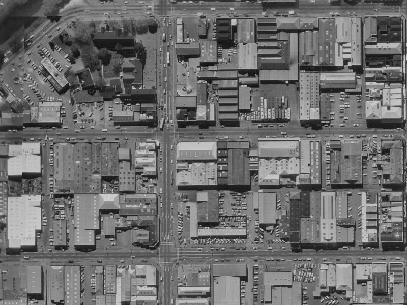 150 Tuam Street from the air, 1970-1974