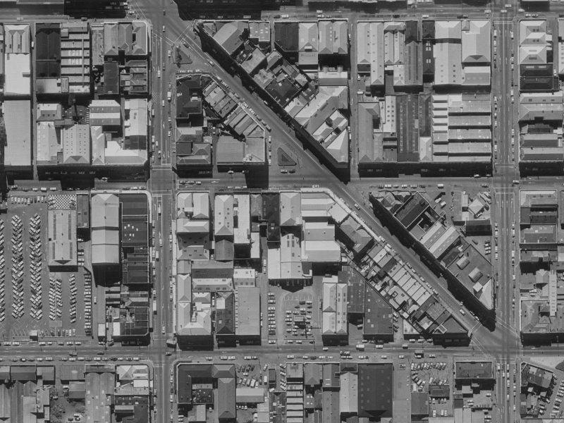 236 Tuam Street from the air, 1970-1974