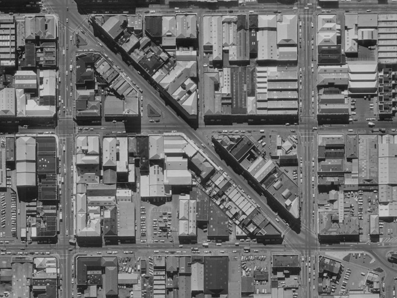 179 High Street from the air, 1970-1974