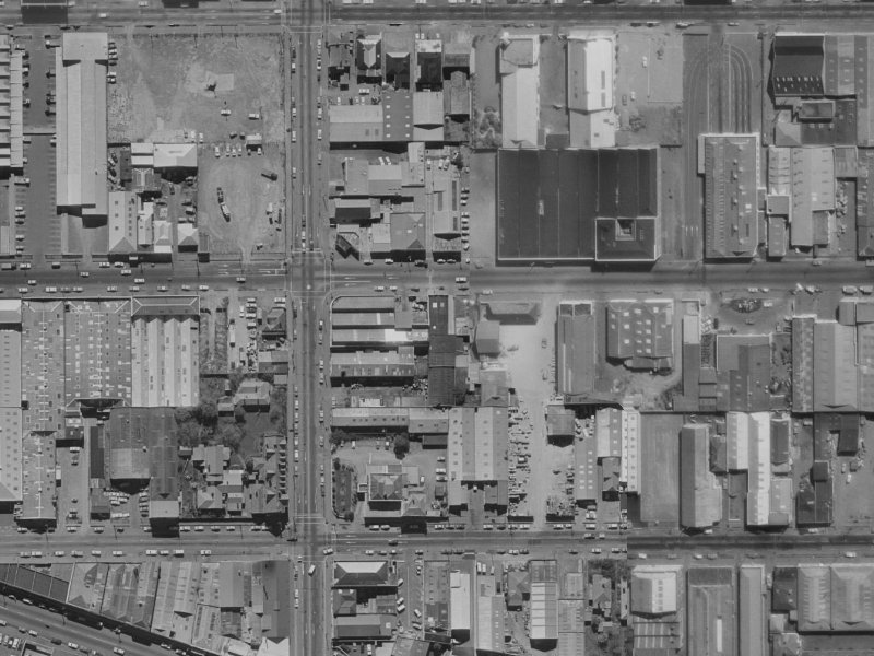 308 Tuam Street from the air, 1970-1974