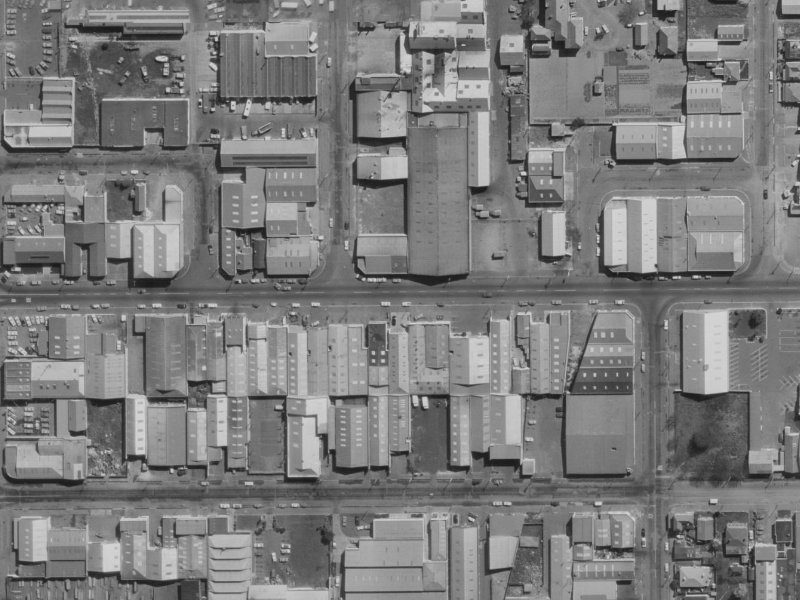 398 Tuam Street from the air, 1970-1974