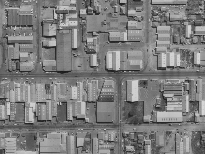 436 Tuam Street from the air, 1970-1974