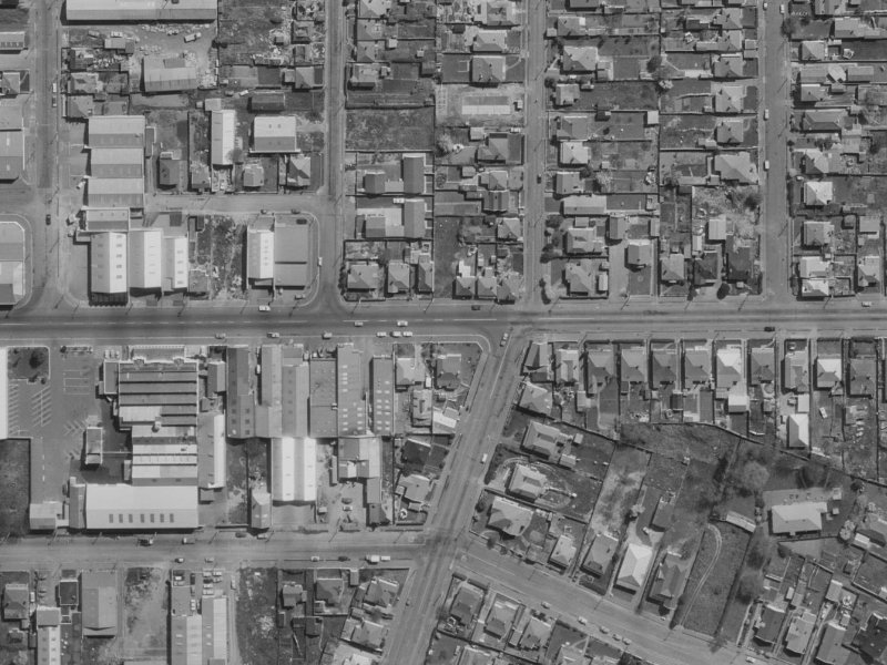 486 Tuam Street from the air, 1970-1974