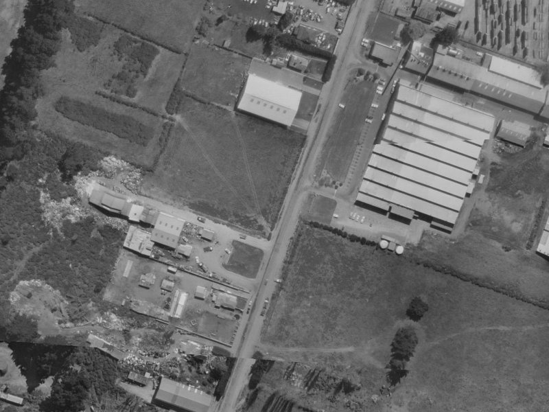 165 Maces Road from the air, 1970-1974