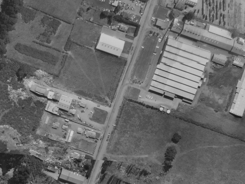 167 Maces Road from the air, 1970-1974