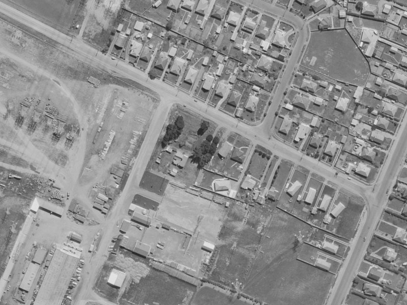 21 Roberts Road from the air, 1970-1974