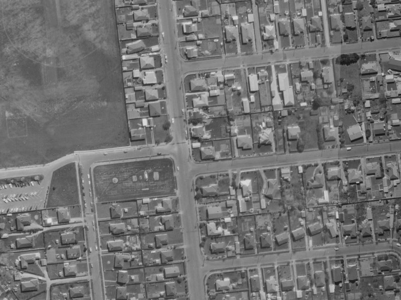 Curletts Road from the air, 1970-1974
