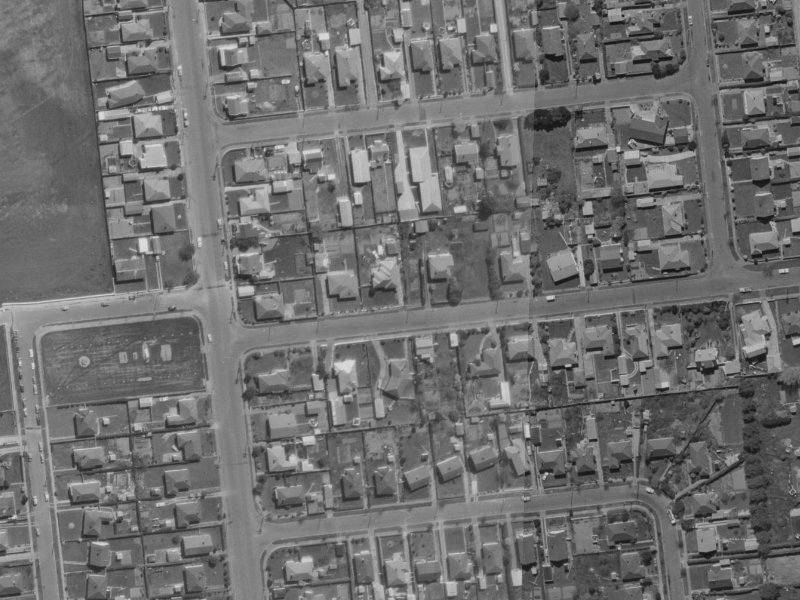 11 Suva Street from the air, 1970-1974