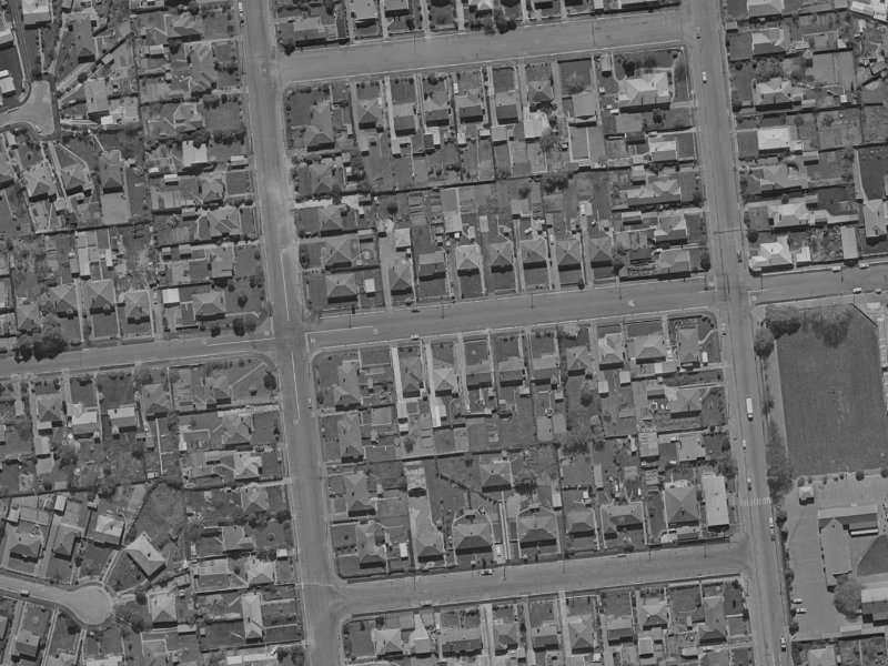 115 Elizabeth Street from the air, 1970-1974