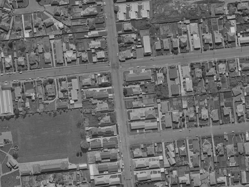 18 Division Street from the air, 1970-1974