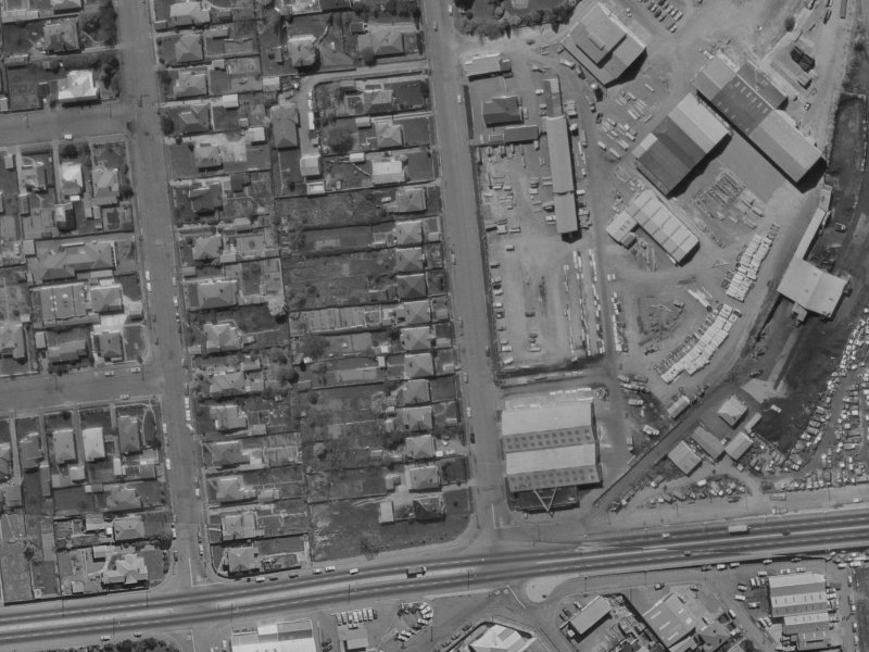 21 Mandeville Street from the air, 1970-1974