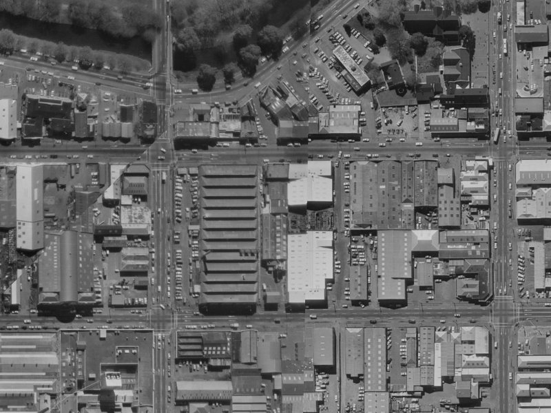 96 Tuam Street from the air, 1970-1974