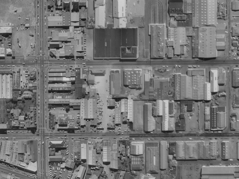 13 Duke Street from the air, 1970-1974