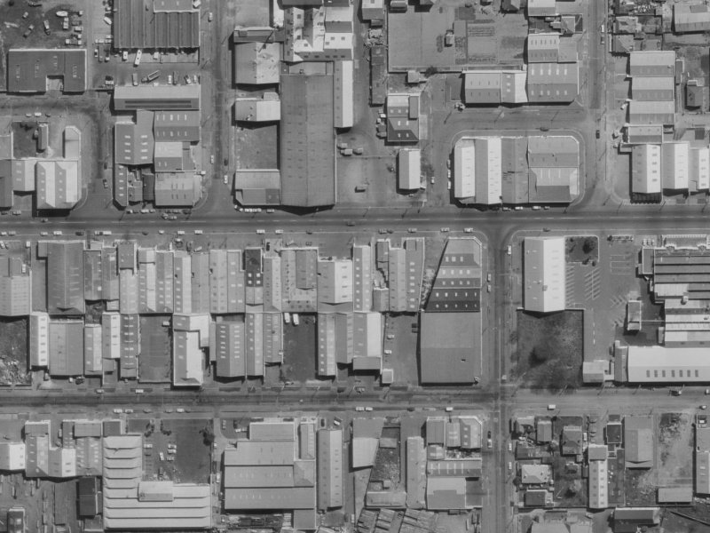 428 Tuam Street from the air, 1970-1974