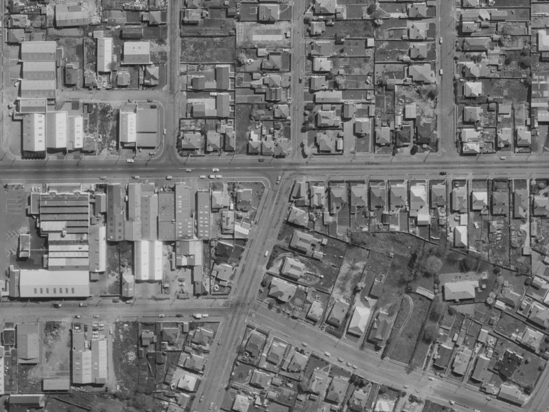 80 Nursery Road from the air, 1970-1974